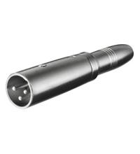 3 pin XLR plug > 6.35 mm mono jack - Tuotekuva