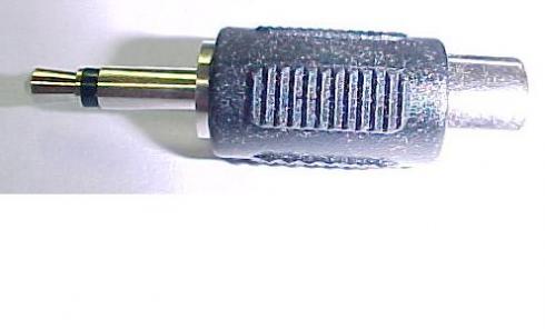 3,5mm MONO PLUG TO RCA JACK - Tuotekuva