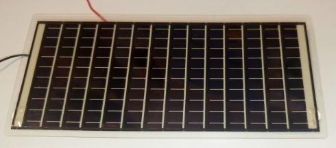 Solar /Aurinkopaneelit 12 Vdc 23 mA  10cmx4.5cm - Tuotekuva