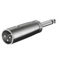 3 pin XLR plug > 6.35 mm mono plug - Tuotekuva